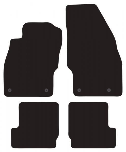 Alfombrillas Cora Tailor para OPEL Adam 13> / Adam Rocks 14>