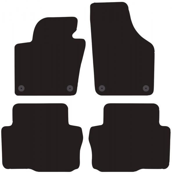Cora Carpets – Maßgeschneiderte 5-Sitzer für Volkswagen Sharan (10–15 Jahre, ab 2015)