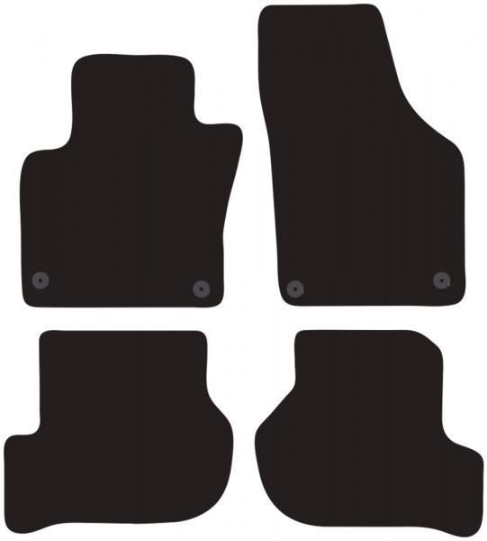 Cora Tailor carpet mats VOLKSWAGEN Golf Plus 09>