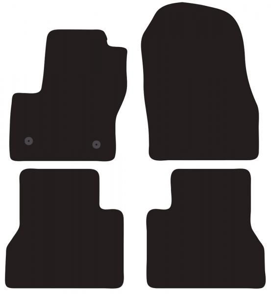 Cora Fußmatten, maßgefertigt für FORD Tourneo Connect 5p. 13>18, 18>
