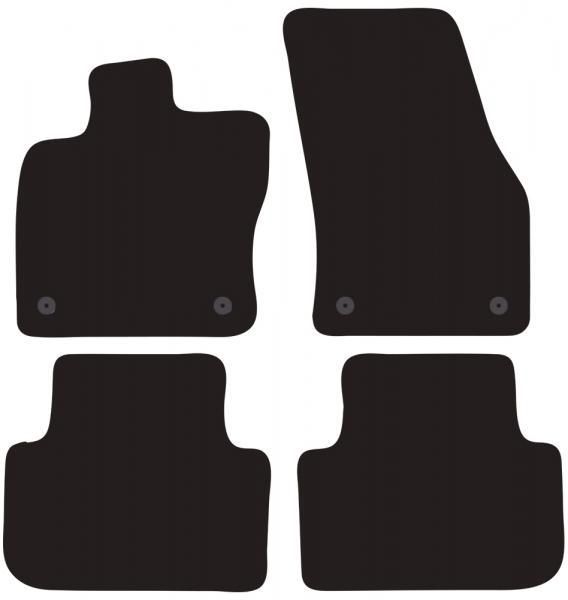 Cora Tappeti moquette Tailor VOLKSWAGEN Golf Sportsvan 14>