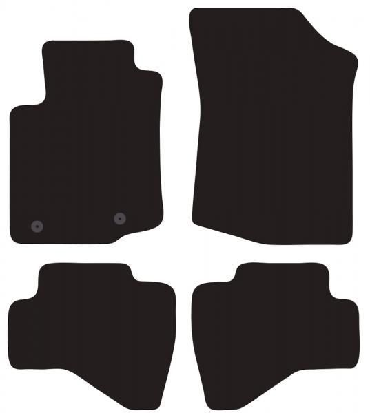 Cora Tappeti moquette Tailor TOYOTA Aygo 3/5p. 14>18, 18>