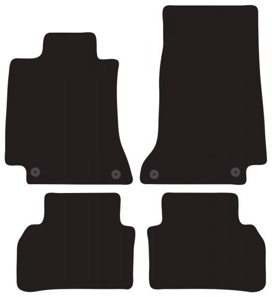 Alfombrillas Cora Tailor para Mercedes Clase C 4p. 14>18, 18>