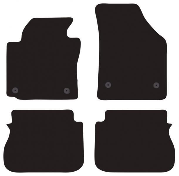 Cora Carpets Maßanfertigung VOLKSWAGEN Caddy 5p. 15>20