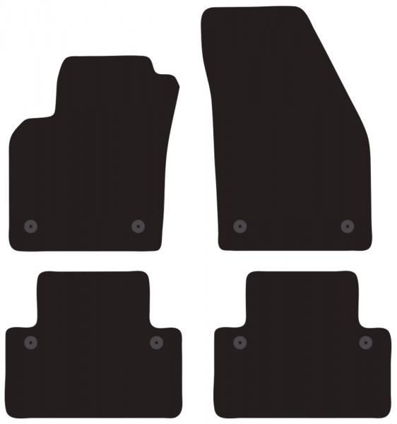 Alfombrillas Cora Tailor para VOLVO S40/V50 07>