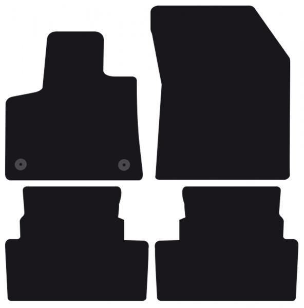 Cora Carpet Mats Tailor OPEL Grandland X 17> - PEUGEOT 3008 16>20, 20> (not hybrid)