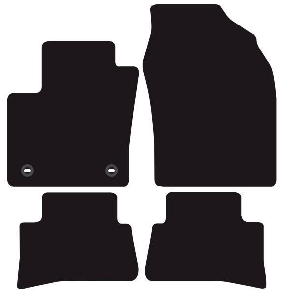 Cora Tappeti moquette Tailor TOYOTA C-HR 16>19, 19>