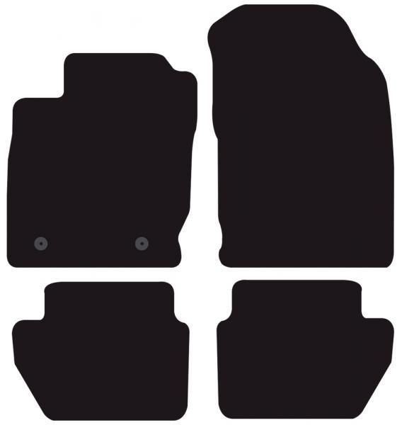 Cora Tappeti moquette Tailor FORD Ecosport 18>