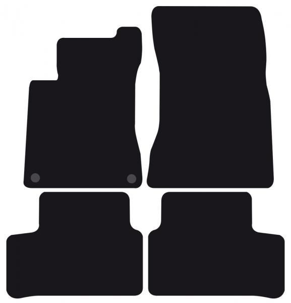 Cora Tailor carpet mats for MERCEDES A-Class 4/5-door 18> - B-Class 18> - CLA-Class 4-door and Shooting Brake 19>