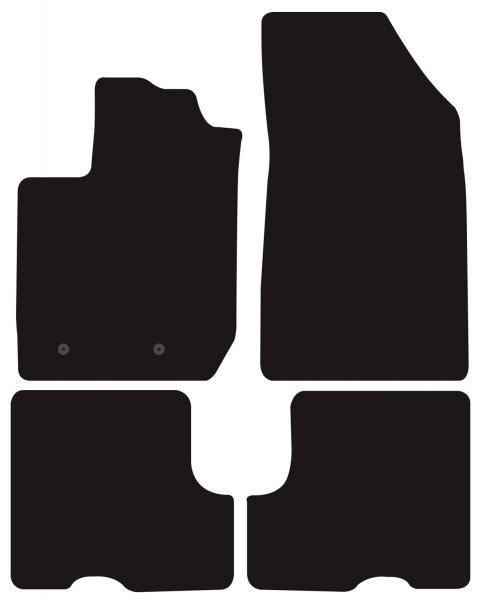 Alfombrillas Cora Tailor para DACIA Duster 18>