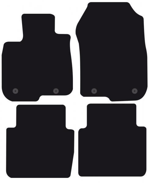 Cora Tappeti moquette Tailor HONDA CR-V 18>