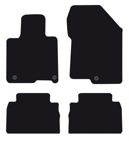 Cora Tailor carpet mats HYUNDAI Santa Fè 18>20, 20>