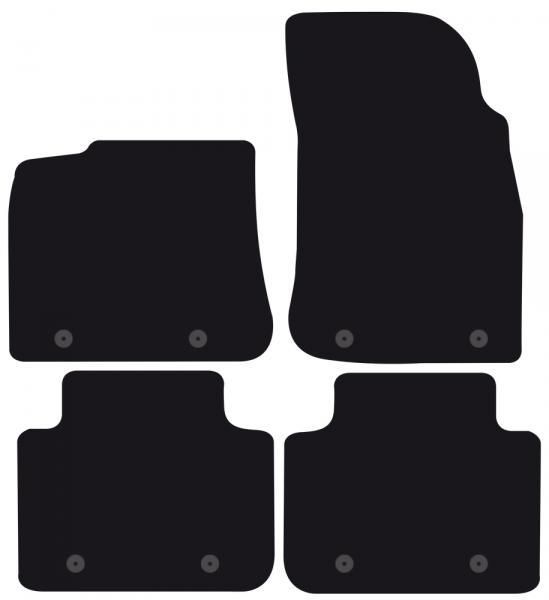 Cora Tailor carpet mats VOLKSWAGEN Touareg 18>