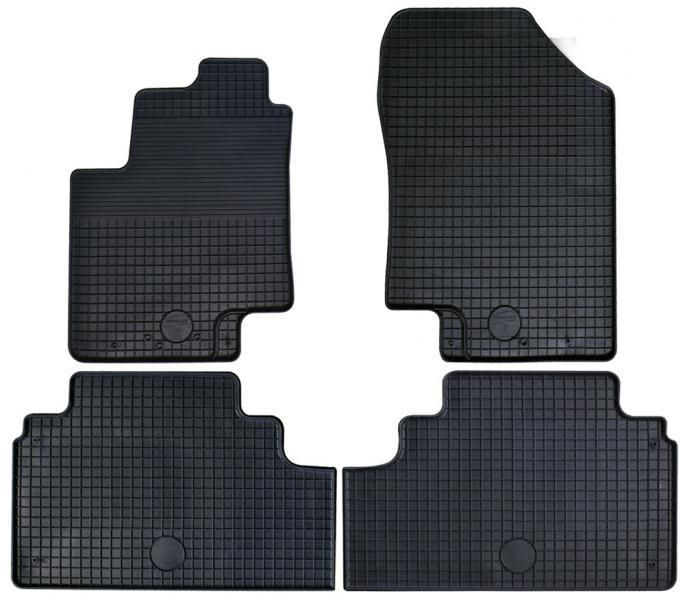 Alfombrillas de goma Cora para Hyundai ix20 10>15, 15> - Kia Venga 10>14, 15>