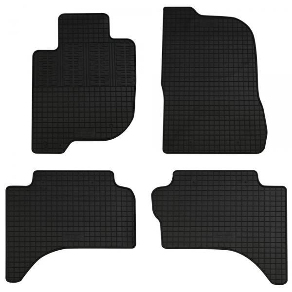 Cora Rubber mats FIAT Fullback 4p. (double cab) 16> - MITSUBISHI L200 4p. (double cab) 15>19, 19>