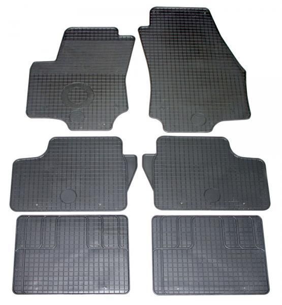 Alfombrillas de goma Cora OPEL Zafira 05>14