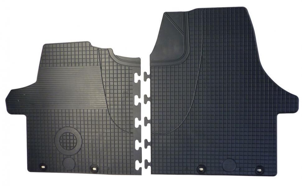 Alfombrillas de goma Cora VOLKSWAGEN Transporter T5 03>10
