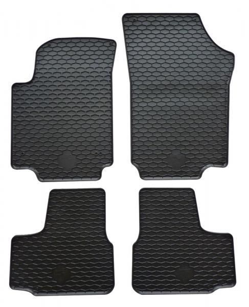 Alfombrillas de goma Cora para SEAT Mii 11> - SKODA Citigo 11>17, 17> - VOLKSWAGEN Up! 11>16, 16>