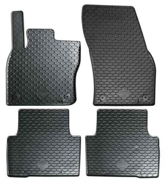 Alfombrillas Cora TPE VOLKSWAGEN Tiguan 16>23, Touran 15>