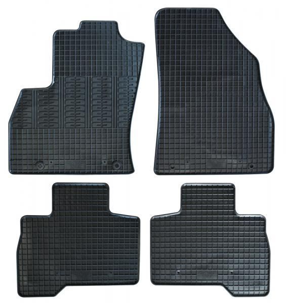 Cora Rubber mats CITROEN Nemo Multispace 5p. - FIAT Qubo 08>16, 16> - PEUGEOT Bipper Tepee 08>