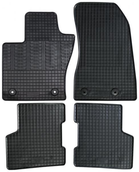 Alfombrillas de goma Cora JEEP Renegade 14>18 (distancia fija lado pasajero = 20 cm.)