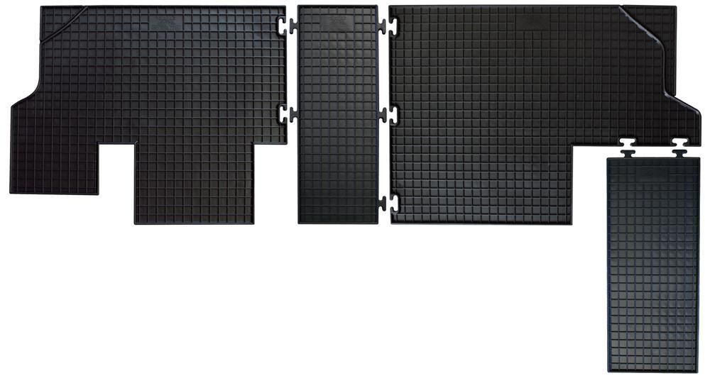 Gummimatte für CITROEN Jumpy Multispace 07>16 - FIAT Scudo 07>16 - PEUGEOT Expert 07>16 (dritte Sitzreihe)