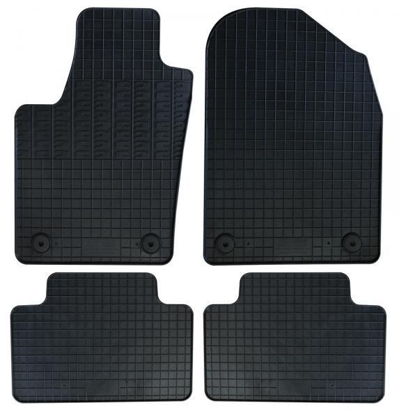 Alfombrillas de goma Cora para JEEP Grand Cherokee 10>16, 17>