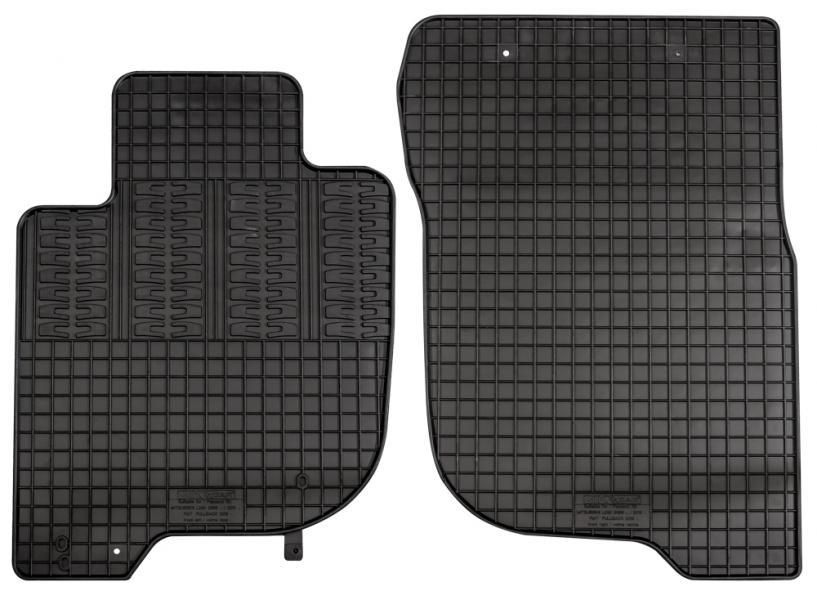 Alfombrillas de goma Cora FIAT Fullback 2p. 16> - MITSUBISHI L200 2p. 15>19, 19> (cabina simple)