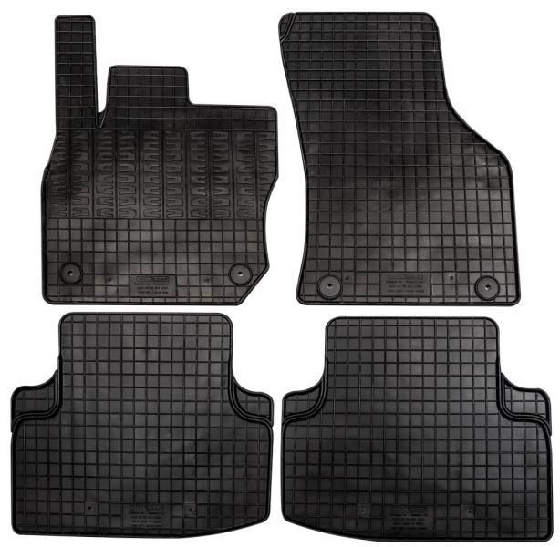 Cora Rubber Mats for AUDI A3 4-door Sedan and 5-door Sportback (2019-2020) (not petrol hybrid)