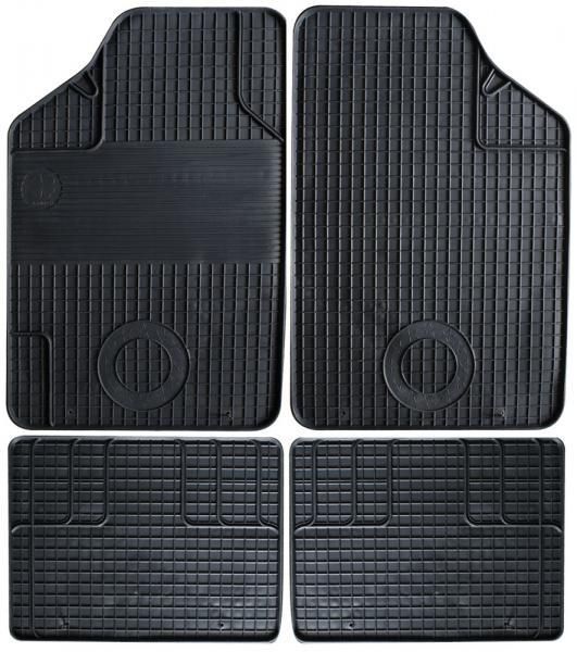 Cora Set de 4 alfombrillas de goma Vario tamaño 1