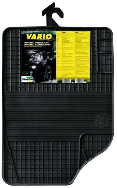 Cora Set mit 4 Vario-Gummimatten, Größe 2