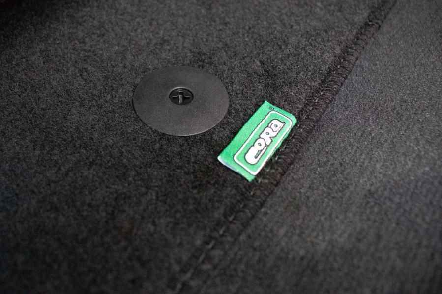 Cora Set 2 bottoni di fissaggio universali tondi con vite per tappeti