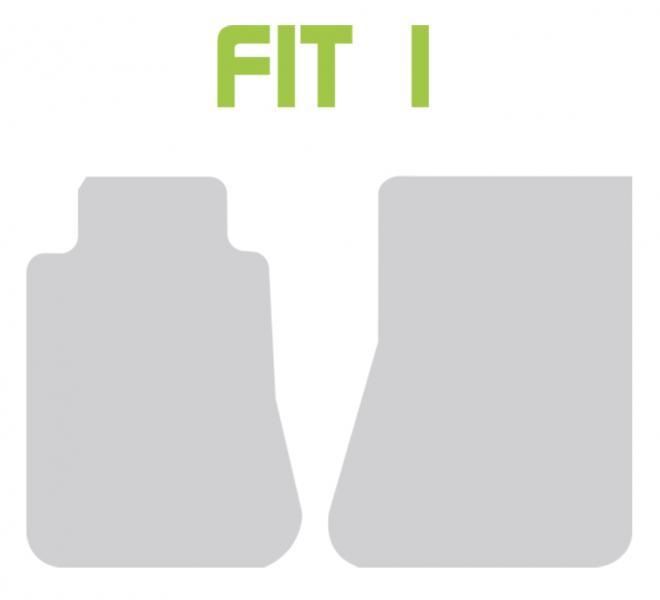 Cora Rubberfit FIT1 Gummimatten für vorne