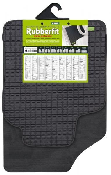Cora Rubberfit FIT6 Gummimatten für vorne