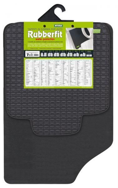 Alfombrillas de goma delanteras Cora Rubberfit FIT7