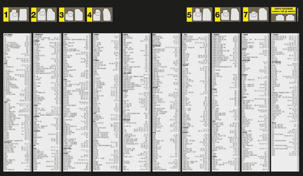 Cora Set mit 4 Platinum Velours-Fußmatten, schwarz, Modell 7