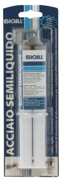 Sigill Acciaio semiliquido 2 x 6 gr