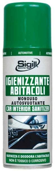 Desinfectante de cabina desechable Sigill 200 ml