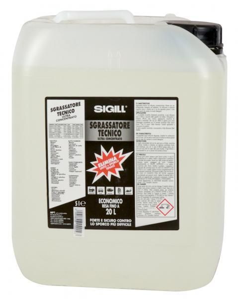 Sigill Sgrassatore tecnico ultra concentrato 5 L