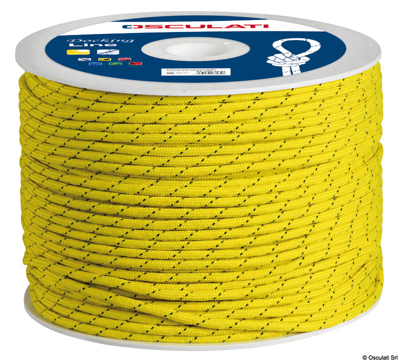 Osculati Treccia Fluorescente Polipropilene Ø 5 mm Rossa - 200 metri