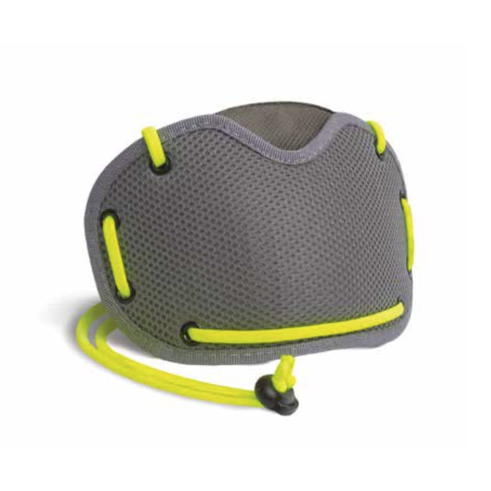 Innovative graue Anti-Smog-Maske gegen Umweltverschmutzung, Pollen und Bakterien