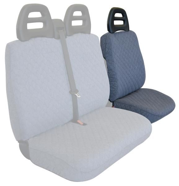 Cora Driver's Seat Cover for SP24/SP25 Vans, Air Force Quilted Cotton Fabric
