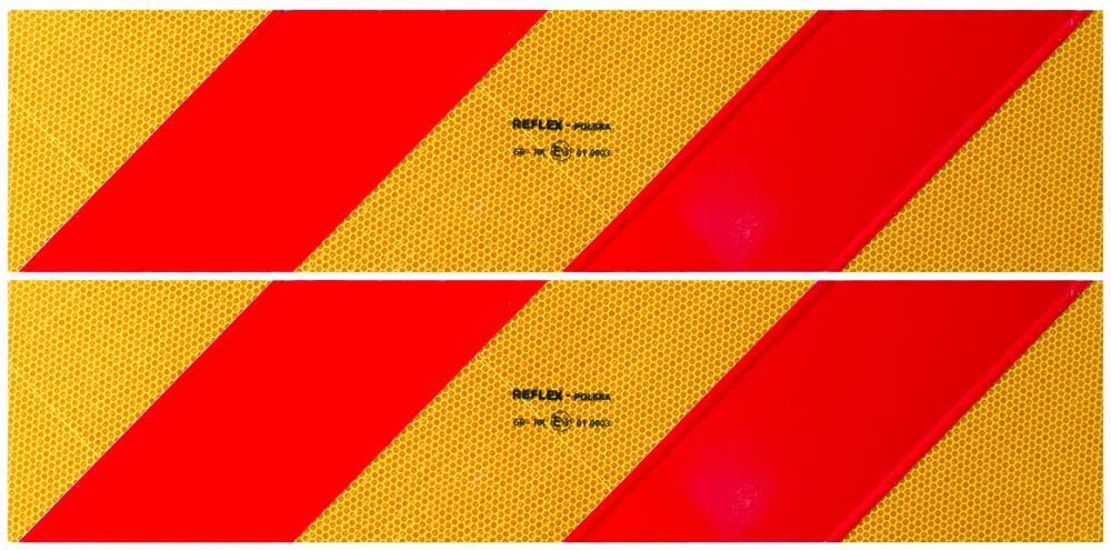 Cora Reflexions- und Leuchtpaneele für Traktoren 565x140x2 mm