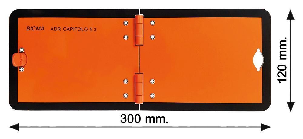 Cora Universelles faltbares Aluminiumpaneel 300x120 mm
