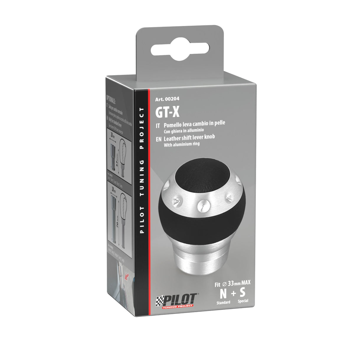 Pilot GT-X - Pomello leva cambio - Nero