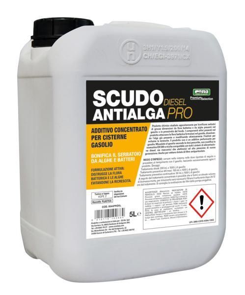 Aditivo diésel Cora Quality Chemicals Anti-Algae Shield Pro 5 L