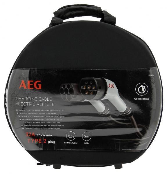Aeg Cavo ricarica auto elettriche tipo 2 32A 22KW
