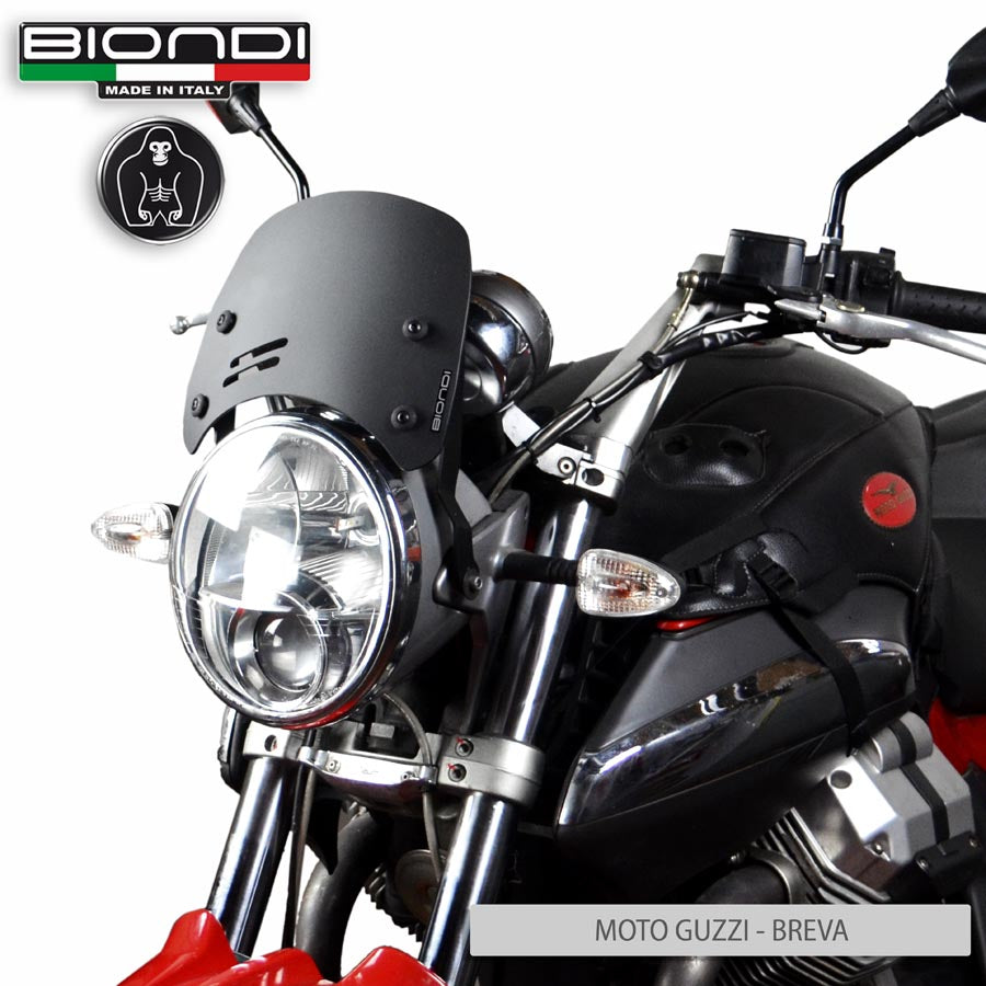 Biondi Cupolino Caffè Nero Satinato Moto Guzzi Breva 850/1100/1200 2005-2012