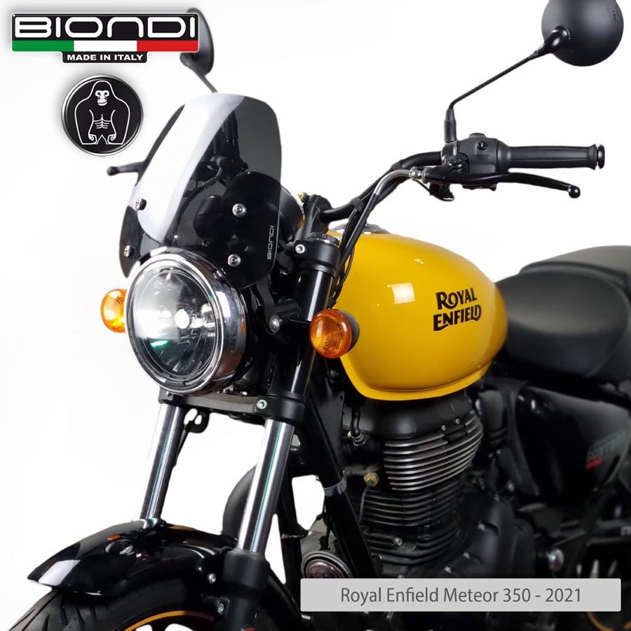 Biondi Cupolino Sport Fumè Scuro Royal Enfield 350 e 650 - MPN 8010437