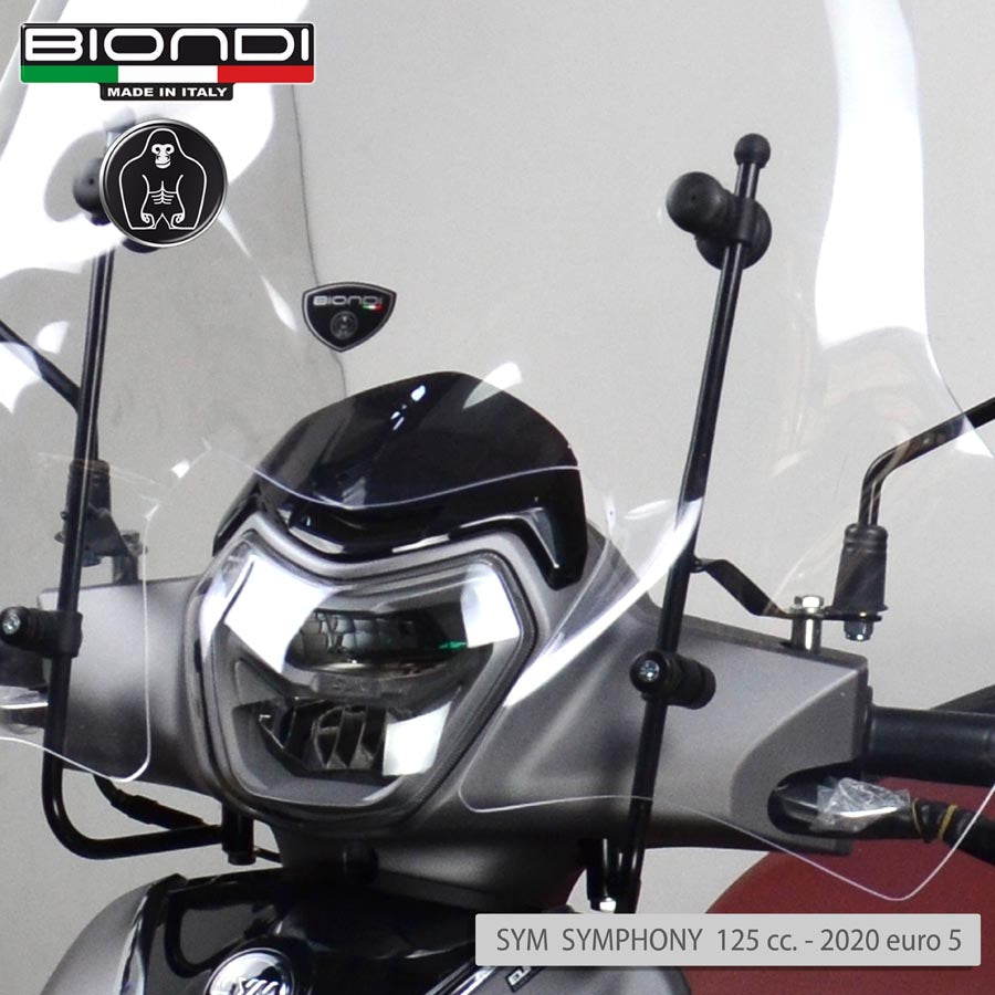 Biondi Cupolino Little Club SYM Symphony ST 50/125/200 cc 2015-2020 con Attacchi